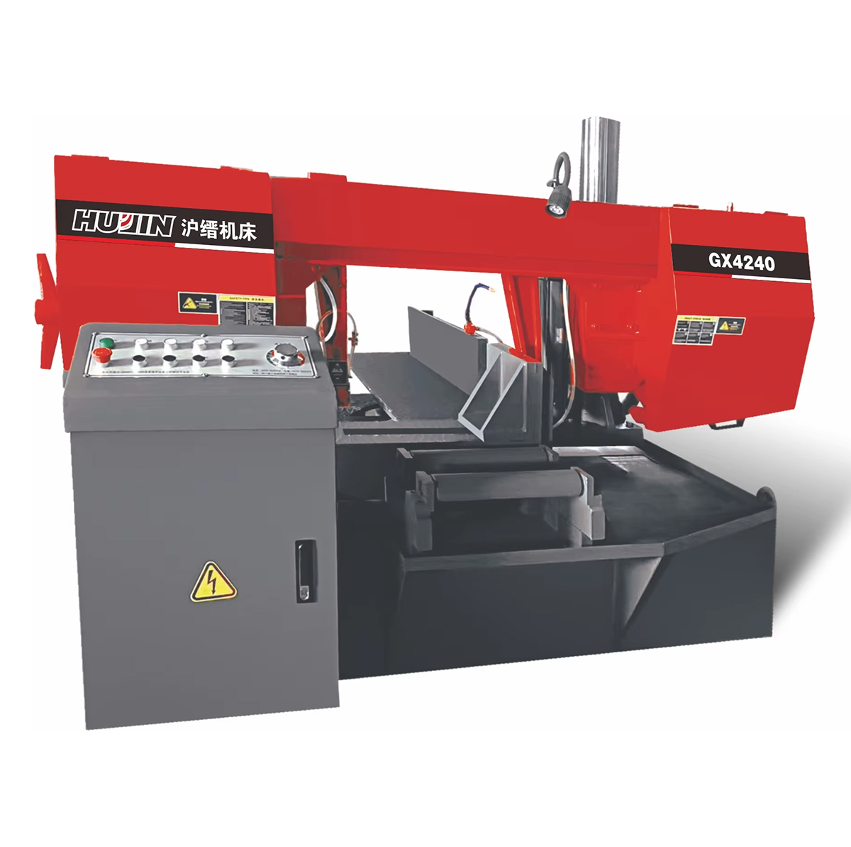 Ленточная пила по металлу горизонтальная поворотная 0-60° для труб