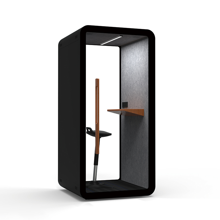 Soundproof Cabin: ISO9001 Certified Soundproof Office Booth with Aluminum Frame