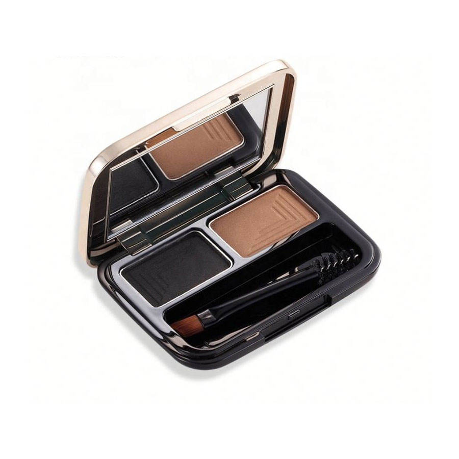 Dsm Dual-Ended Angled Tip Brush High Pigment Mineral Eyebrow Powder