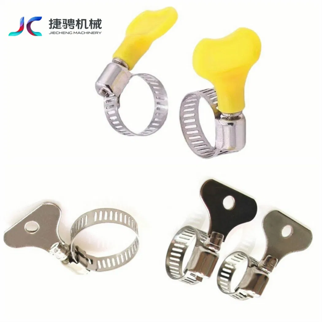 Plastic Handle American Style Hose Clamp, Adjustable Thumbscrew Key Clamp