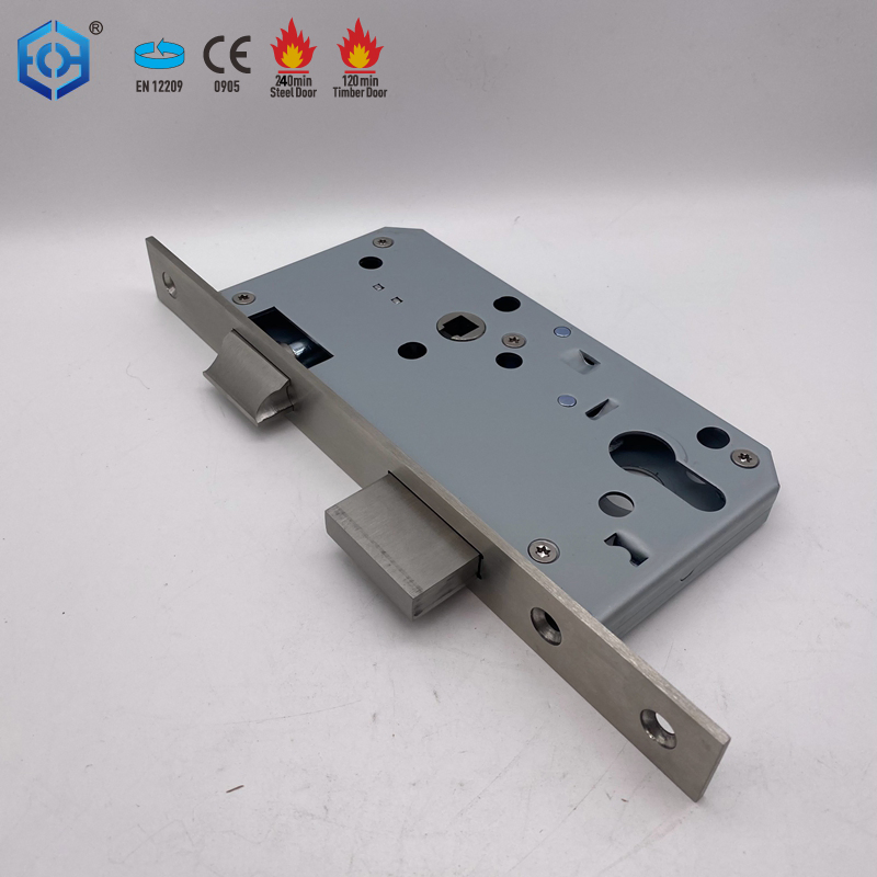 CE En12209 Stainless Steel Fire Door Mortise Door Lock Lock Body