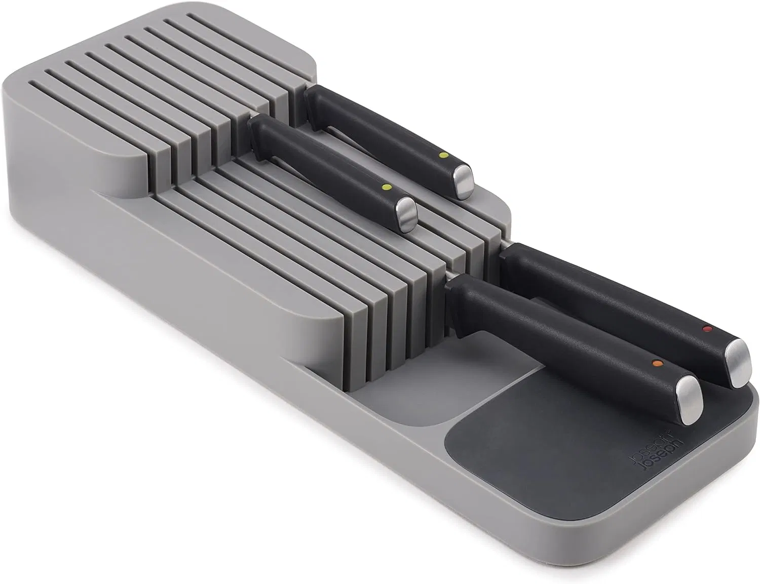 Knife Organizer, Kitchen Organizer & Drawer Storage-Grey