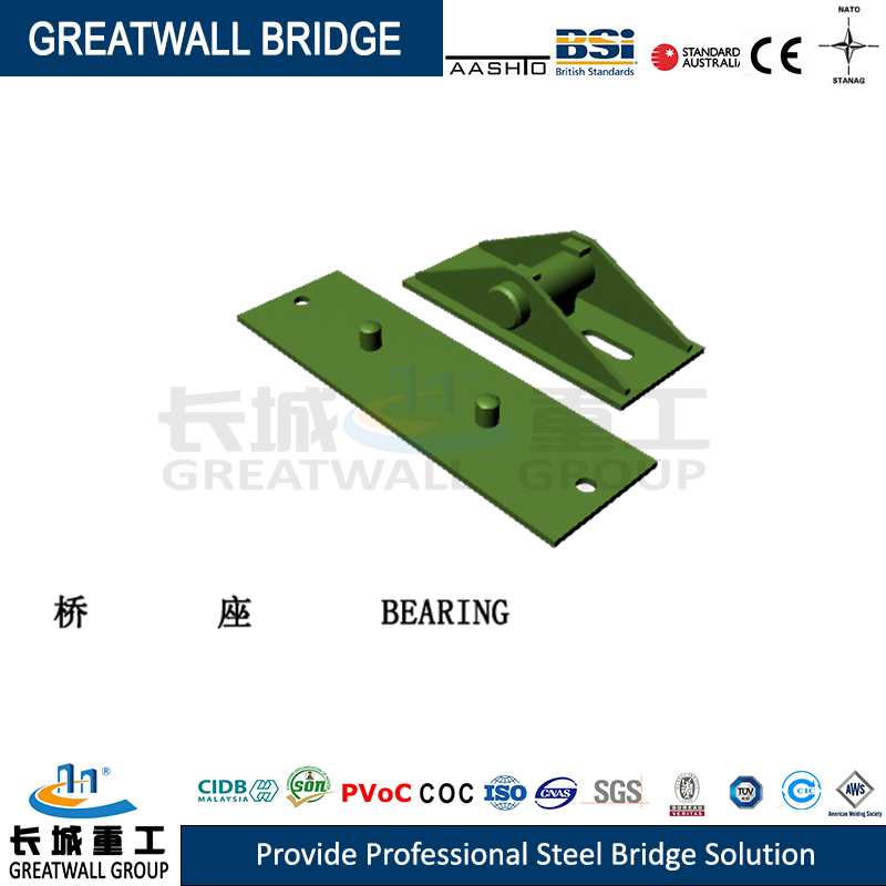 Manufacture Prefab Steel Frame Puente Bailey Bridge Steel Bridge Truss Foot Bridge