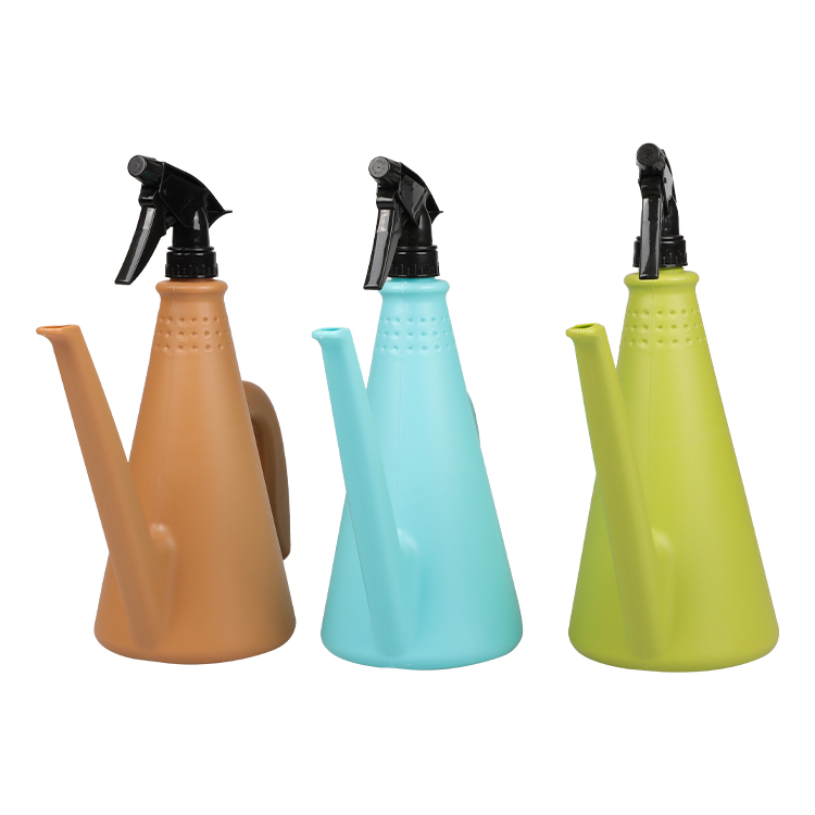 High Quality Coffee Watering Can Plastic Planting Water Can Best Quality New Design Water Pot Custom Shape Home Garden (SH-0102-3)