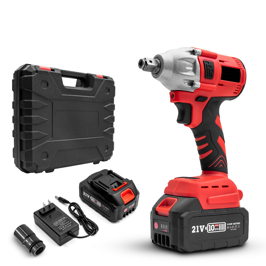 Ht010 High Torque Power Electric Impact Driver Cordless Drill for Car Home