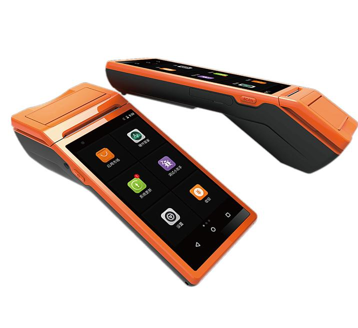 Handheld Android Smart Terminal POS 58mm Printer POS Touch Screen POS Machine