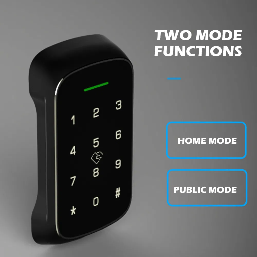 Tuya/Ttlock APP Password & Card Unlock Digital Cabinet Lock with Public Mode IP65 Waterproof