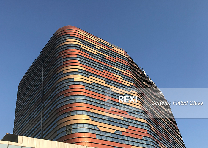 Enameled Ceramic Fritted Frit Tempered Toughened Silk Screen Digital Printed Printing Architectural Glass 4mm 5mm 6mm 8mm 10mm 12mm 15mm with max. size 3.3m*6m