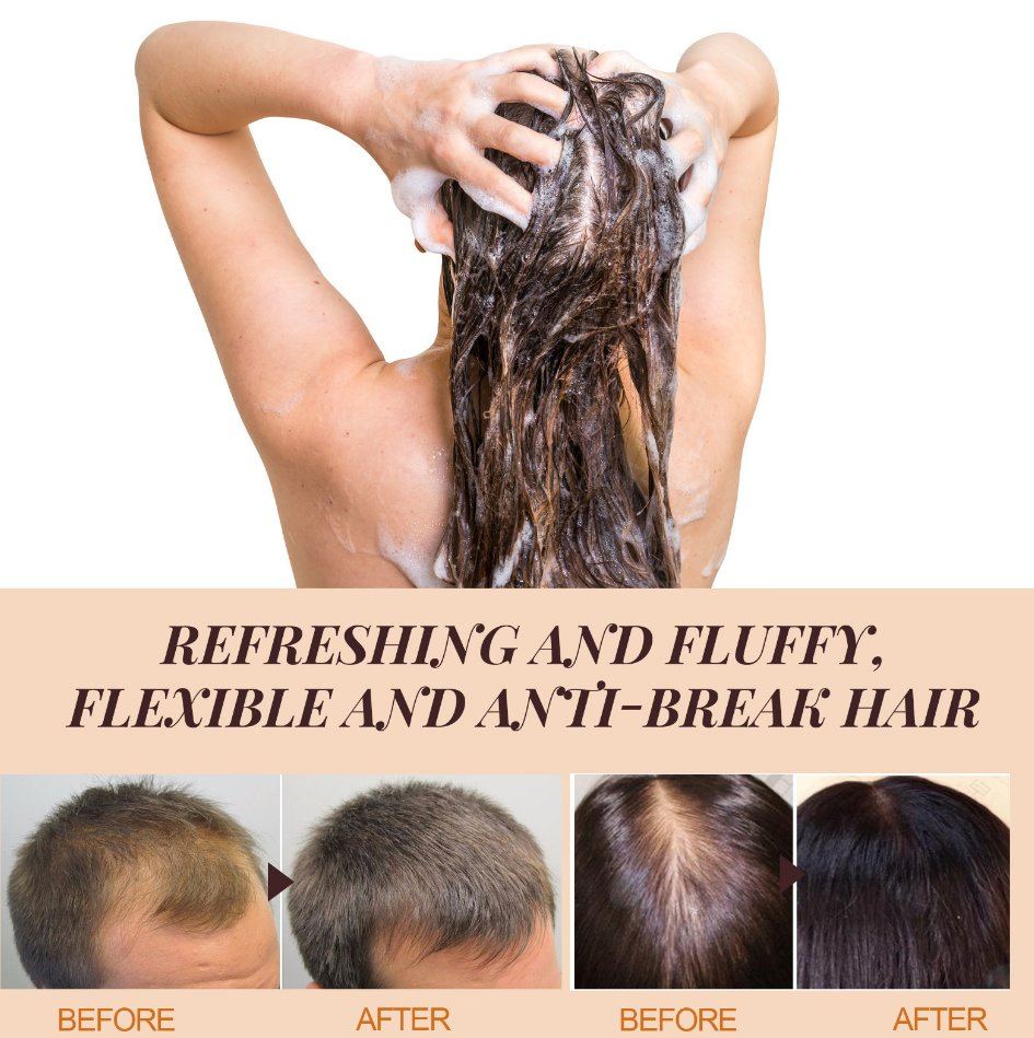Online Wholesale and Retail Horse Oil Shampoo Professional Oil Control Nourish Anti Hair Loss Shampoo Improve Shine Enhancing Shampoo No Silicone Oil Hair Care