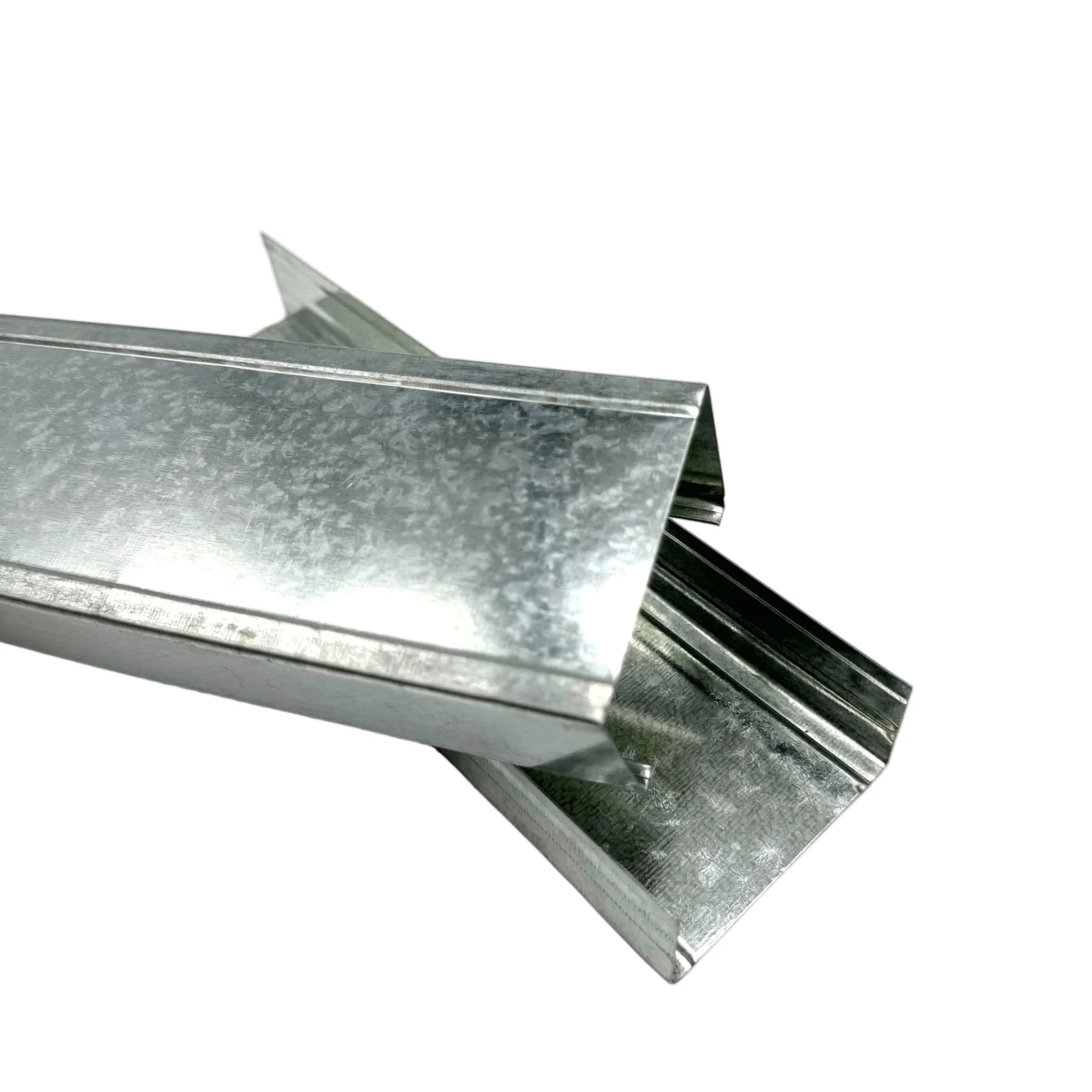 High-Quality Galvanized Steel Uw Track for Strong Wall Partition Framing Systems