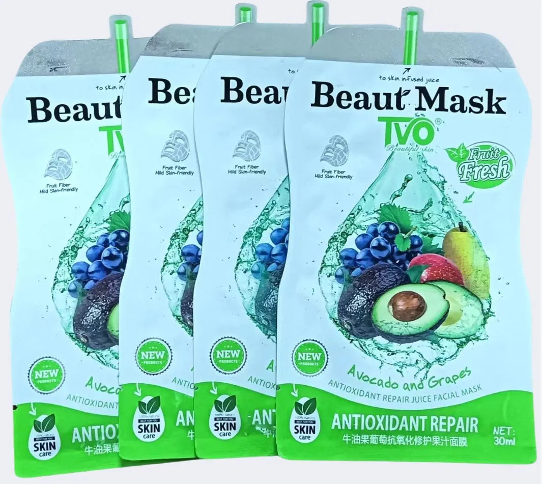 Avocado and Grapes Antioxidant Repair Juice Mask