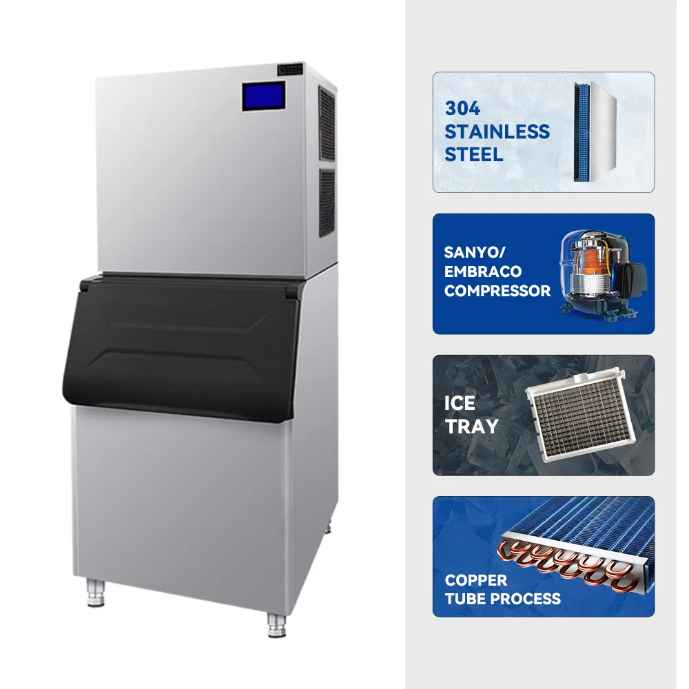 Ice Maker Machine for Business Supermarket Bar Coffee Shop
