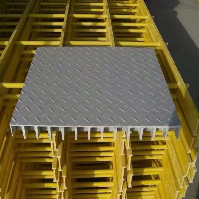 Factory Price of Covered Molded FRP Grating Fiberglass GRP Grille for Cover