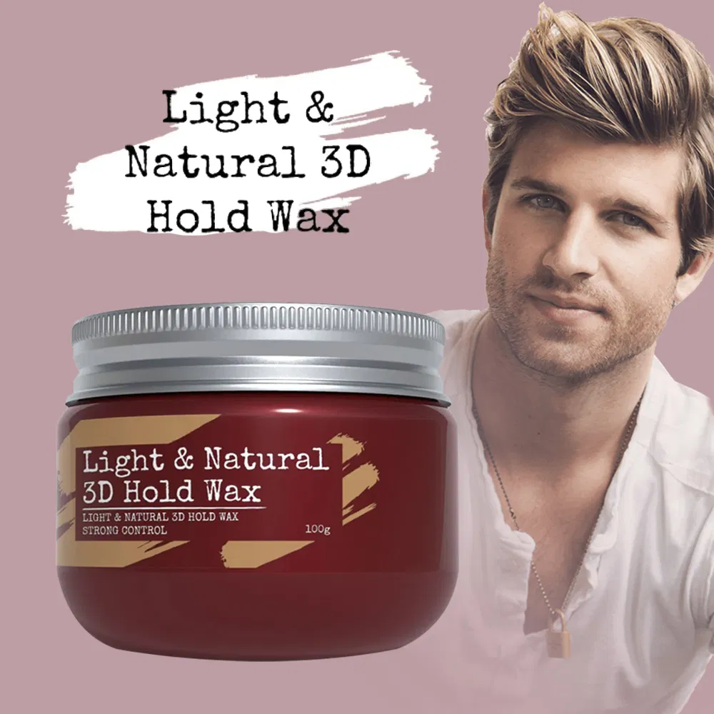 Men Strong Styling Effect Hair Wax Fresh Natural Hair Styling Wax