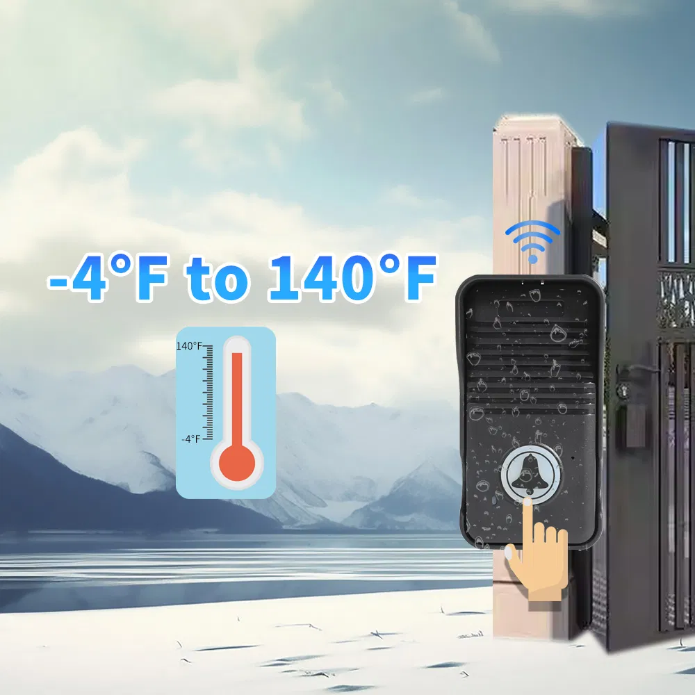 Беспроводной домофон-звонок с дальностью 200 м