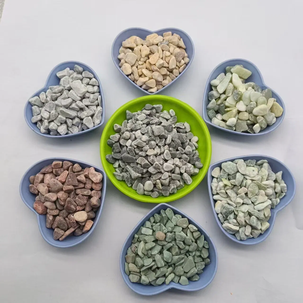 Vibrant Natural Cobble Pebble Stones for Landscaping Projects