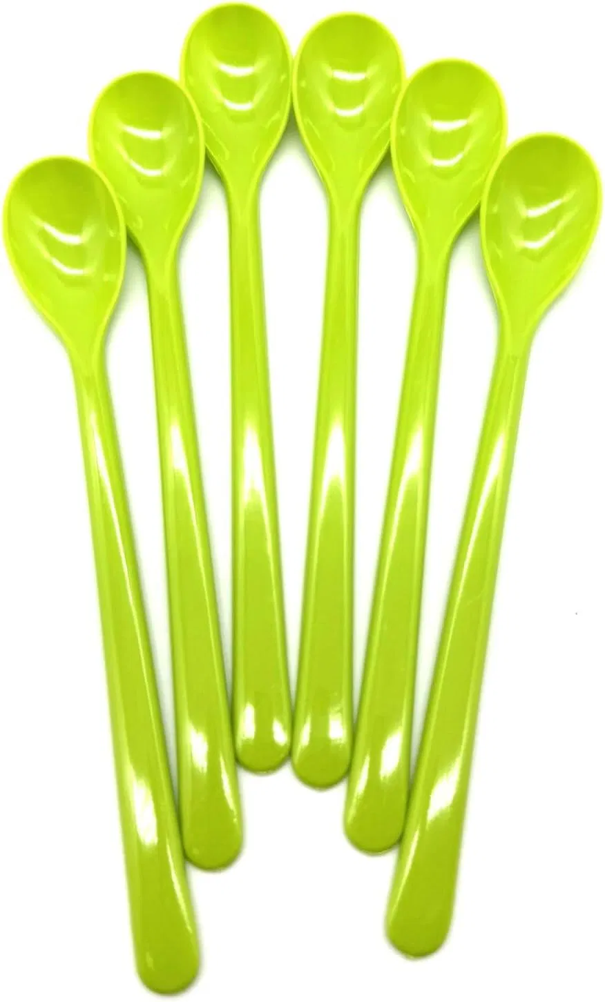 High Quality Wholesale Fast Food Restaurant Disposable Luxury Cutlery Plastic Soup Spoon