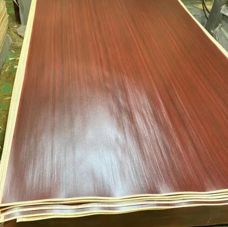 New Design Veneer Decoration Material Melamine Sheet Wood Grain Furniture Decorative Series Hot-Press Lvp Laminated Veneer Paper