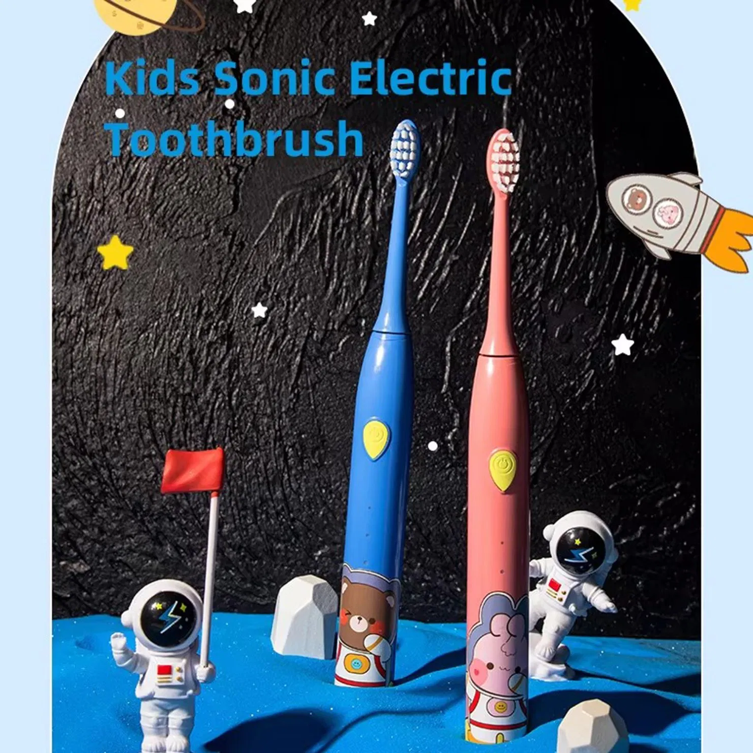 Wholesale High Quality Ipx7 Waterproof Inductive Charging Electric Toothbrush for Kids