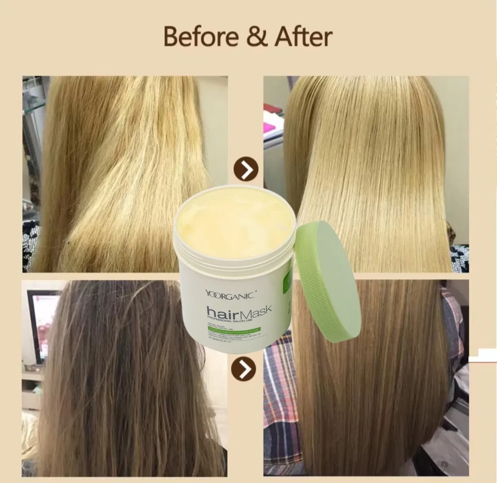 Keratin Custom Moisturizing Shine Polisher Organic Hair Care Hair Treatment with Argan Oil OEM Hair Mask