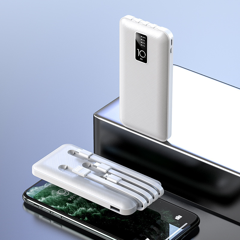 Портативный Power Bank 10000 мАч с быстрой зарядкой