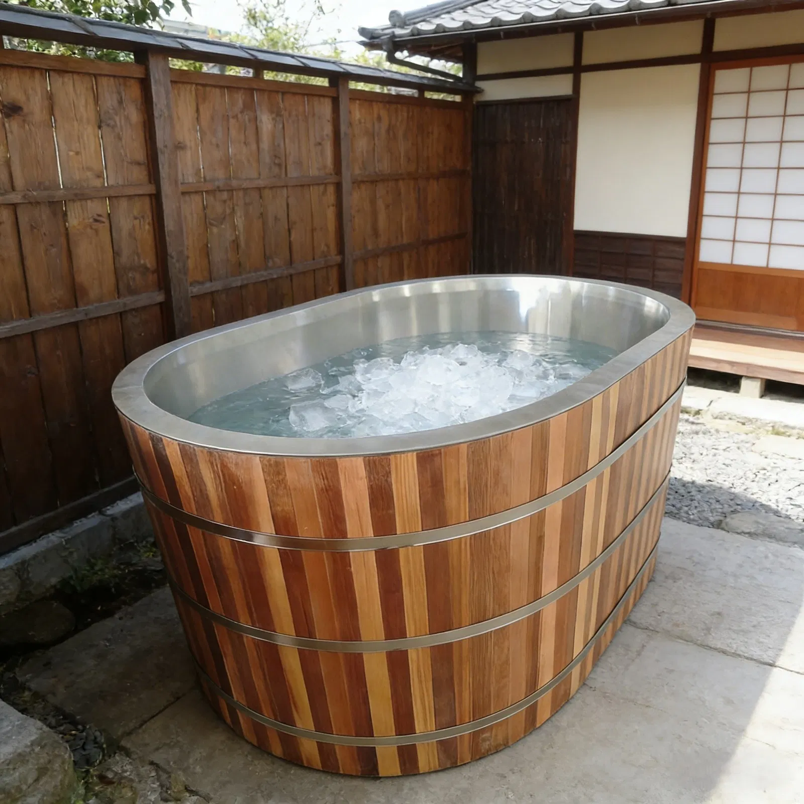 Ванна для ледяного купания Boda с чиллером и насосом