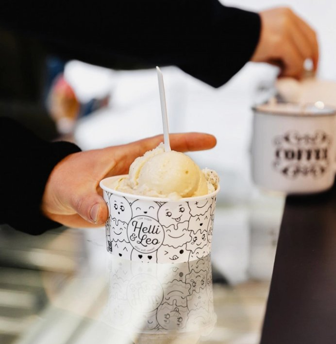 Customized Printing Disposable FDA LFGB Certificate Ice Cream Cup