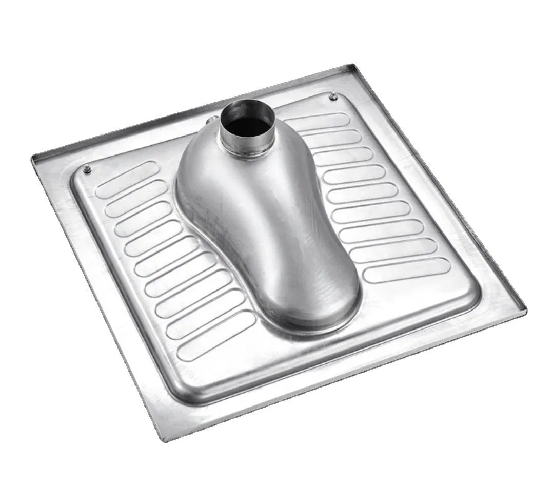 Stainless Steel Squatting Pan Sheet Metal Fabrication Deep Drawing Deep Drawn