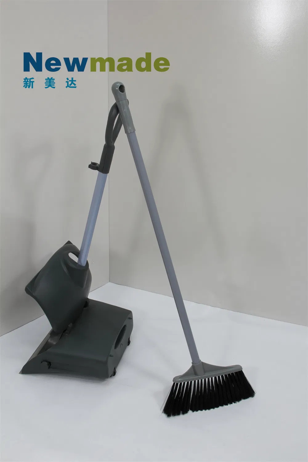 Multifunctional Plastic Dustpan Stype Wind Proof Dustpan Set for Floor Cleaning