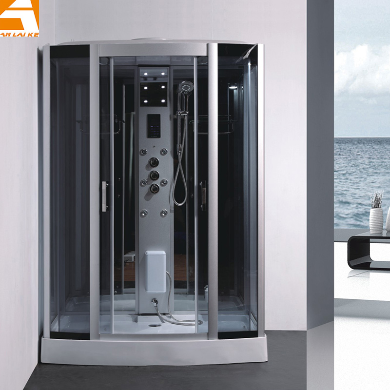 Modern Bathroom Glass Steam Cabin Hydro Massage Shower Cabin (GT0509)