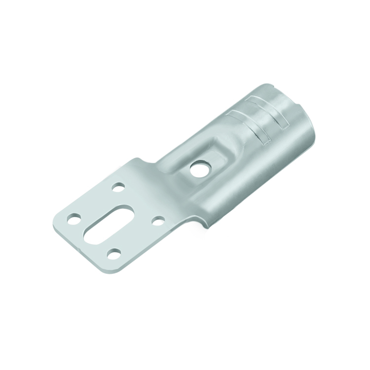 White Zinc Metal Connector for Pipe Rack System (H-14)