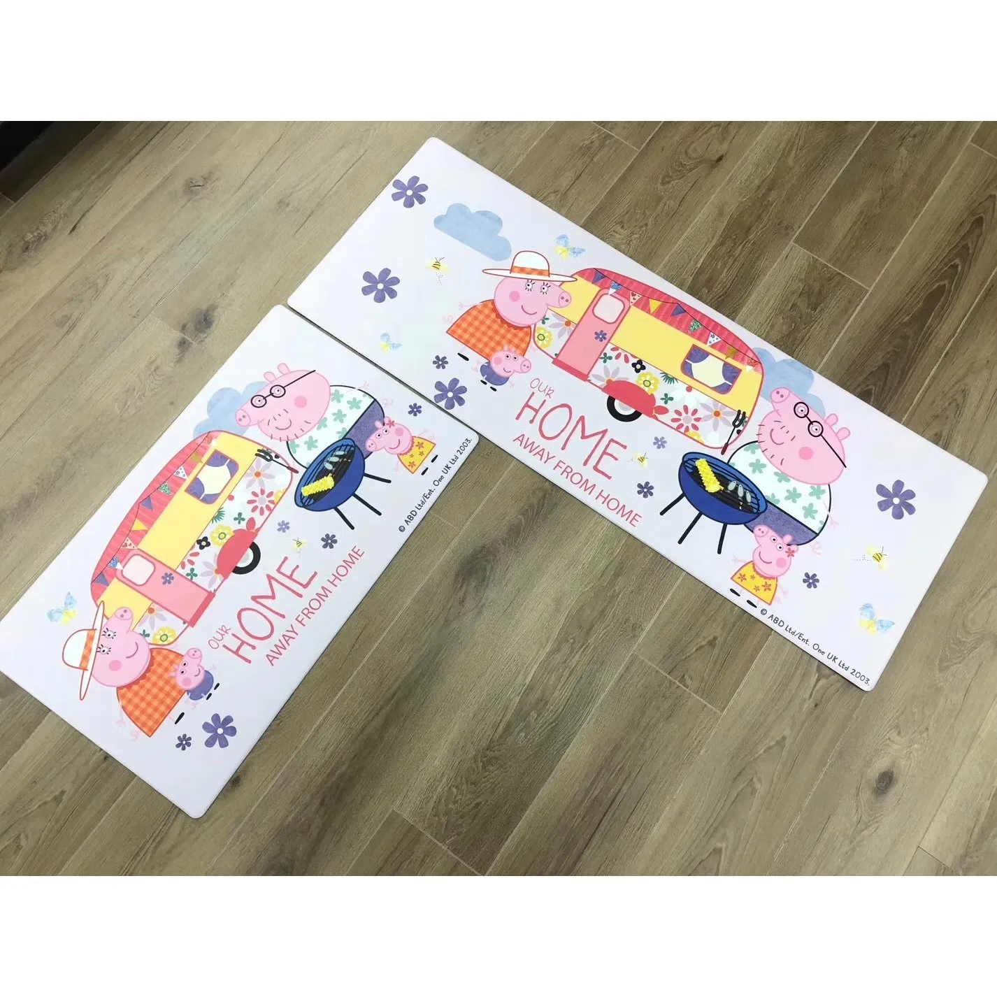 Durable Custom Pattern PVC Printed Mats for Kitchen Use