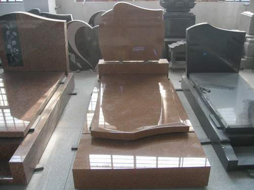 China Black Granite Grave Stone Tombstone Monument Carved Headstone