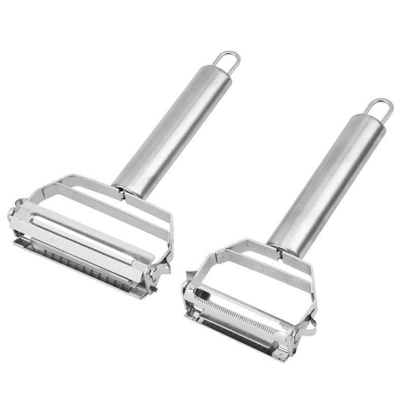 Stainless Steel Dual Head Shredder Multifunctional Dual Purpose Peeler Zihe Kitchen