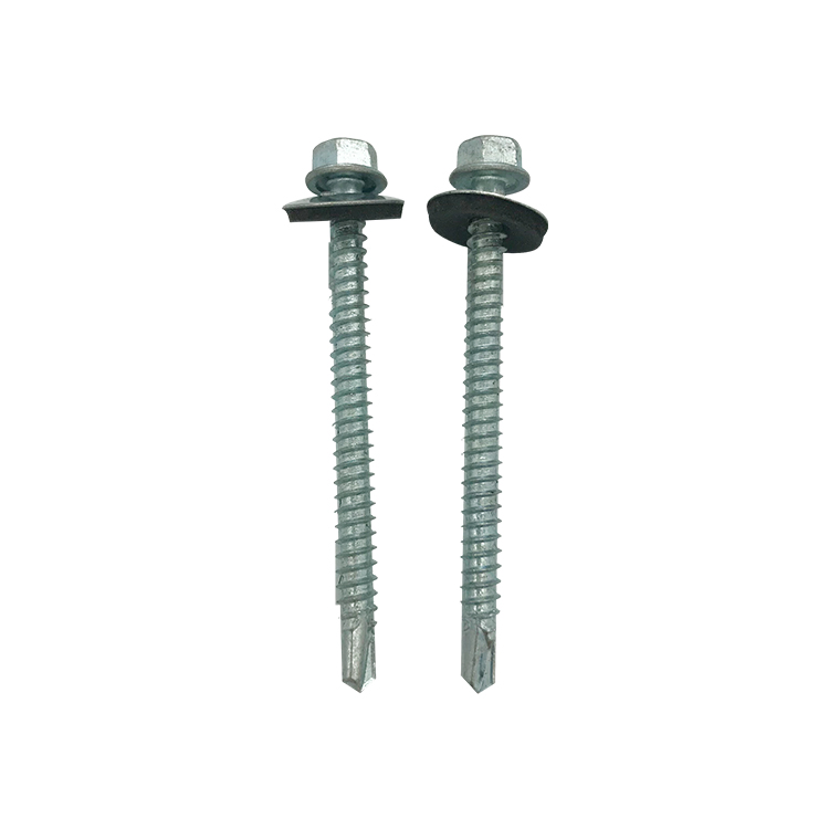 Colored Self Drilling Screw for Metal with EPDM Washer