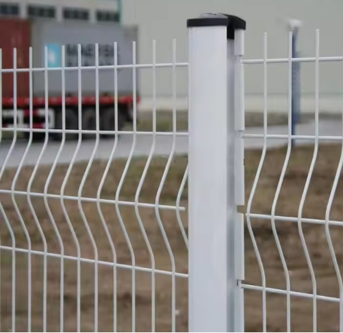 3D Welded Mesh Fencing Curvy Panel 200X50 Folds Cloture Zaun Fence 4mm 5mm Ogrodzenia Galvanized Wire Valla Grillage Green Grey