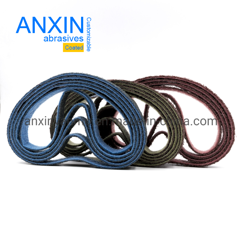 Durable Blue Sanding Belt 100X610mm for Fine Precision Finishing