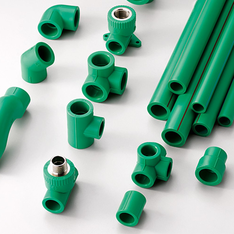 Polypropylene PPR Pipe and Fittings for Hot/Cold Water Supply Pipe
