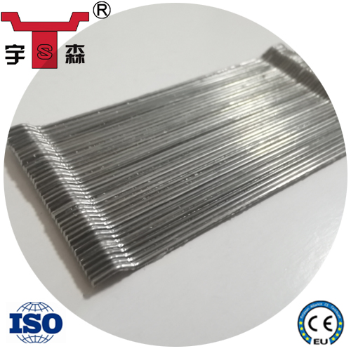 0.75*60mm Glued Hooked Ends Carbon Steel Fiber for Industrial Flooring