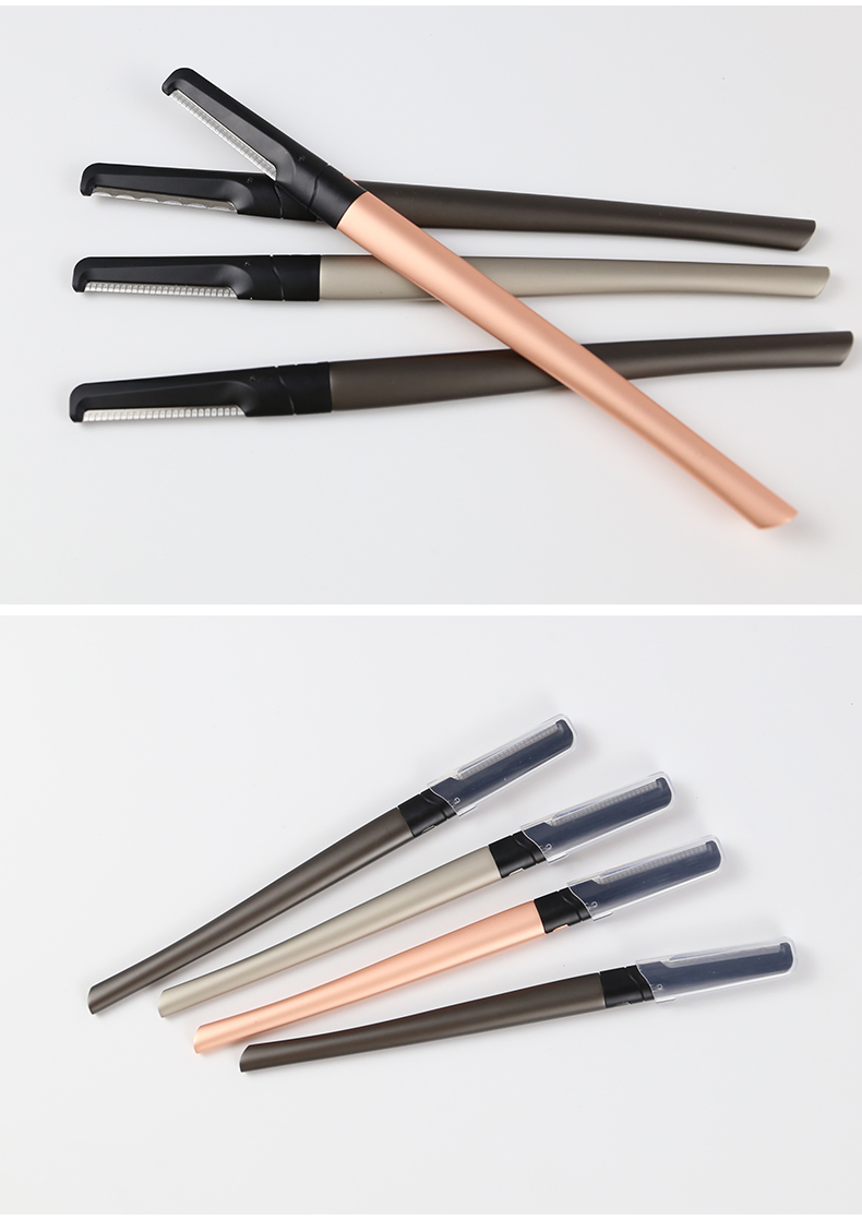 Premium Eyebrow Trimmer and Razor Grooming Kit for All Skin Types