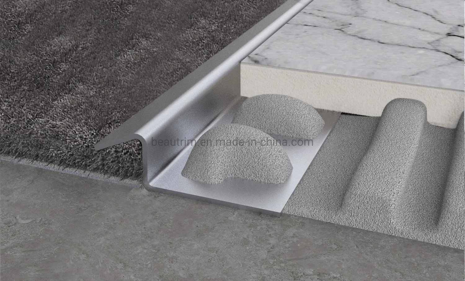 Stainless Steel Flexible Transition Strips Joints Trim