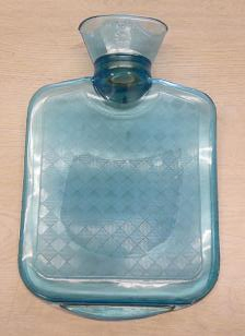 Yangzhou Popular Rectangle 2000ml Hot Water Bottle Rubber Hot Water Bag Rubber