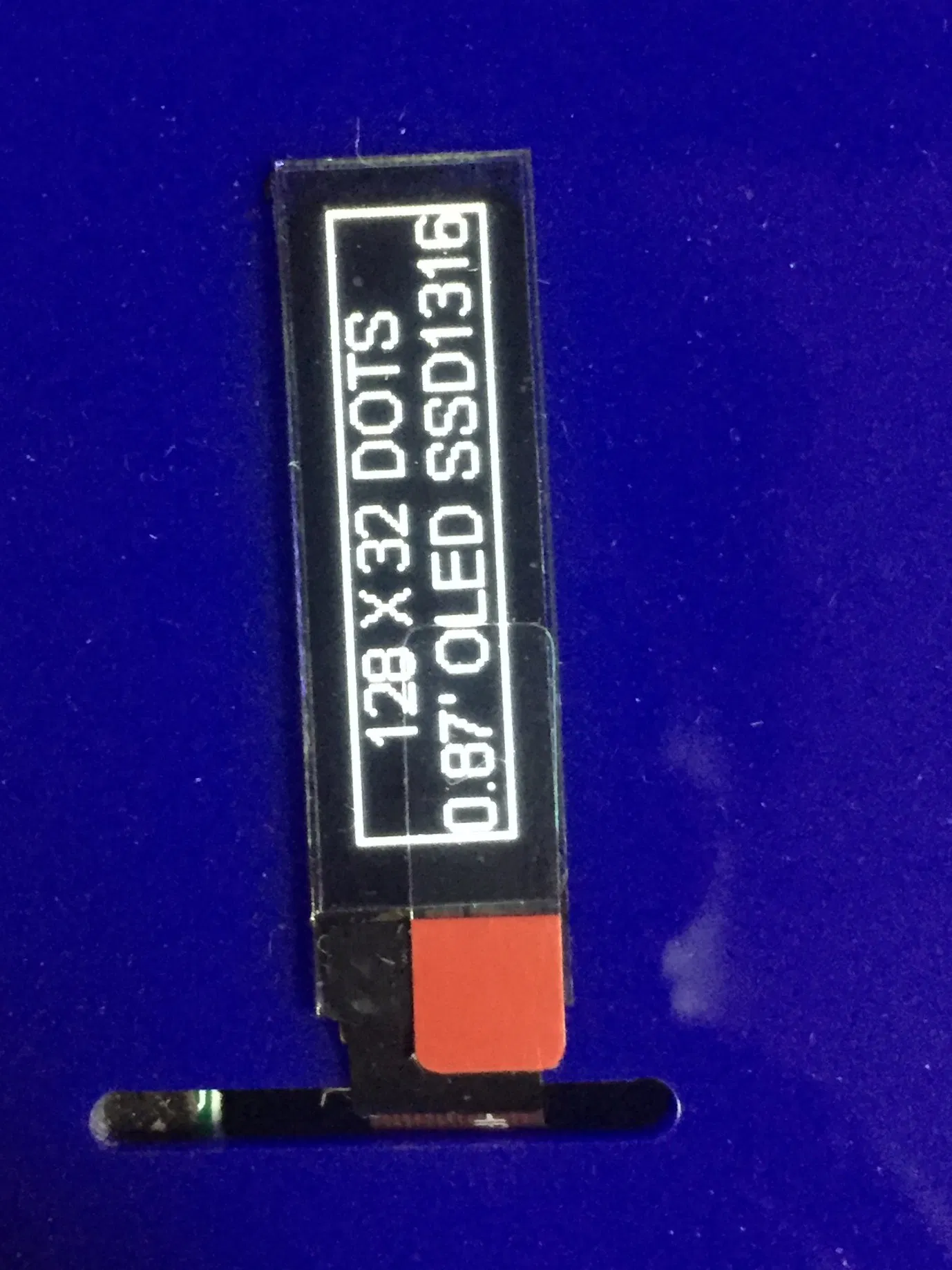 Super Thin 0.91 Inch 0.91" 128X32 White Blue Yellow OLED Display with Spi I2c Interface