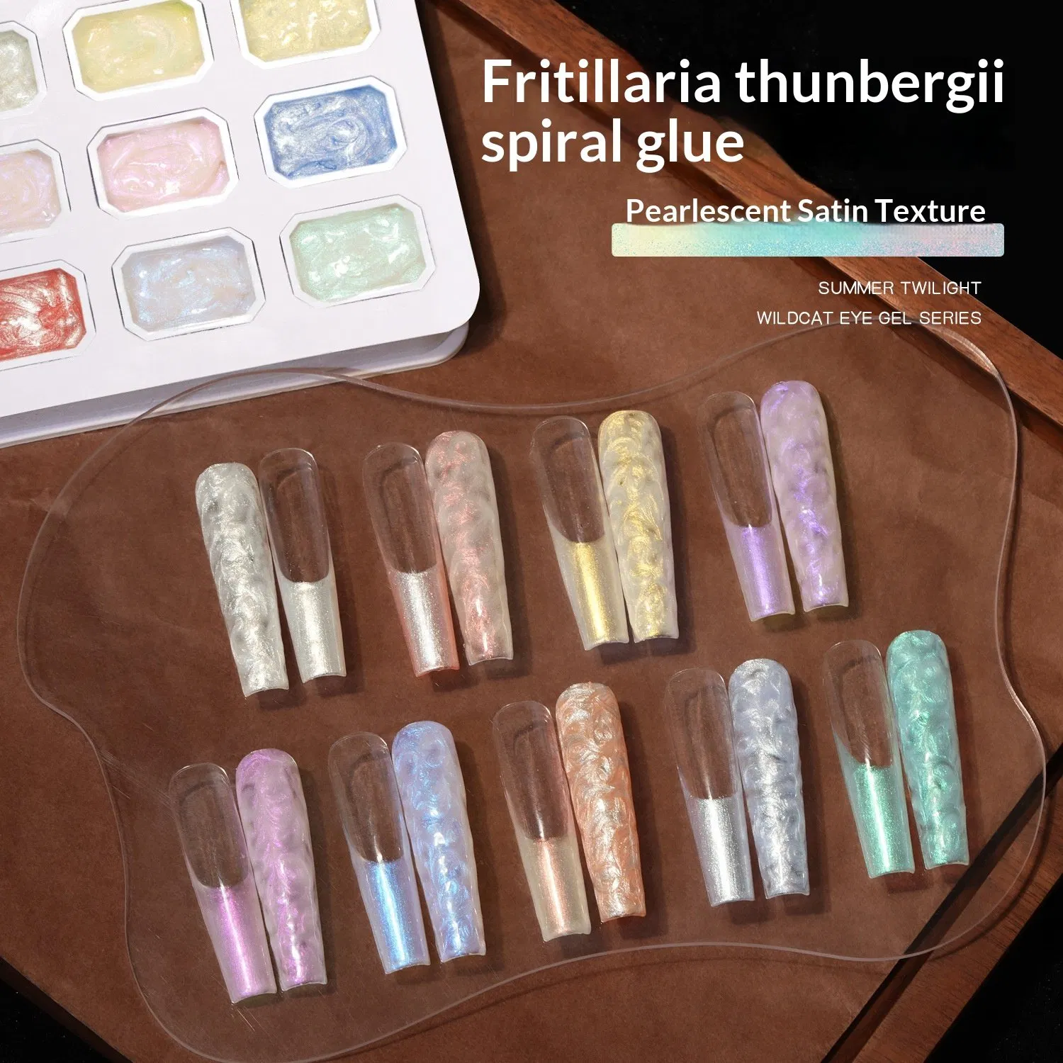Temperature-Activated Color Changing Nail Polish