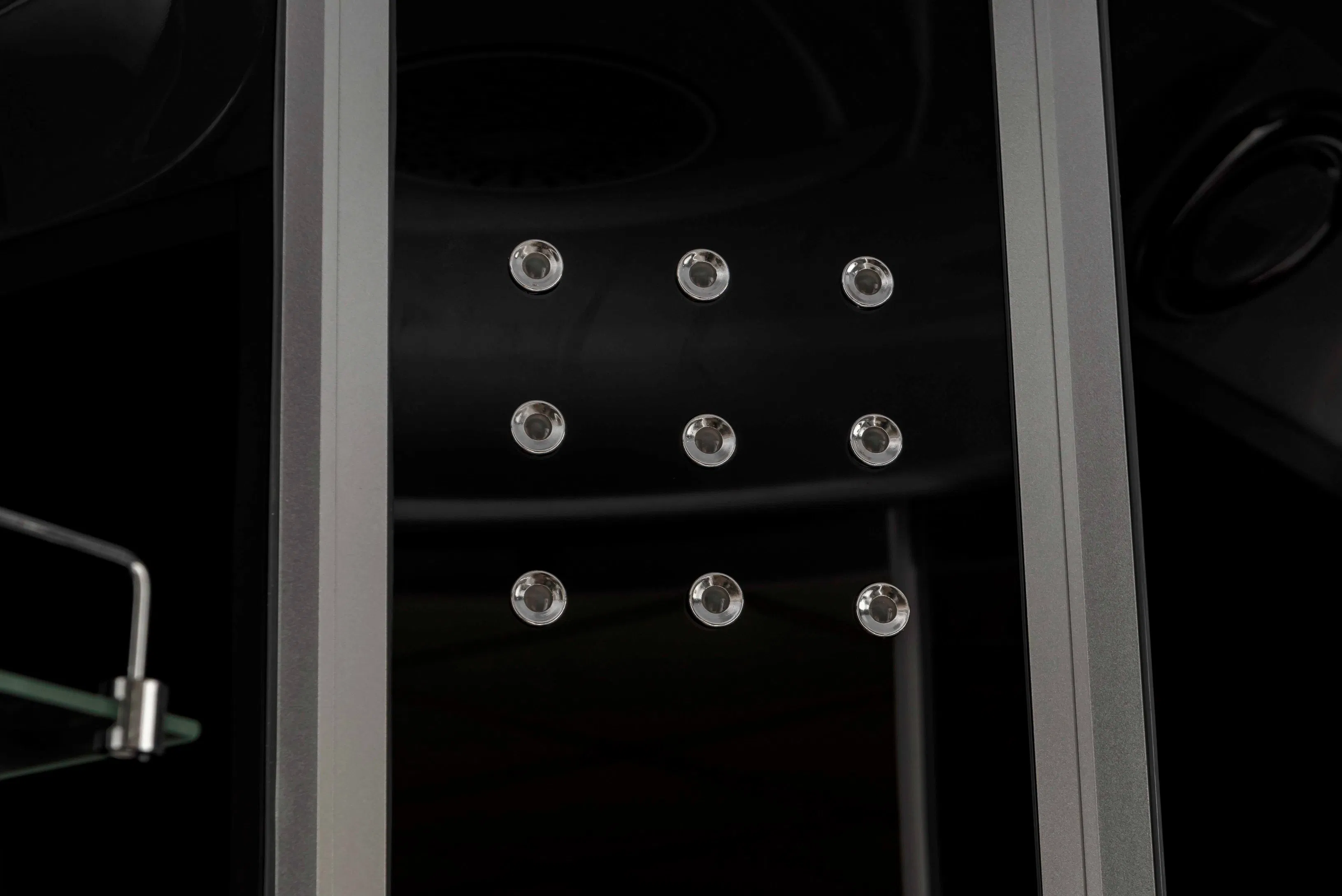 ABS Sector Massage Glass Bathroom Steam Shower (TL-8835)