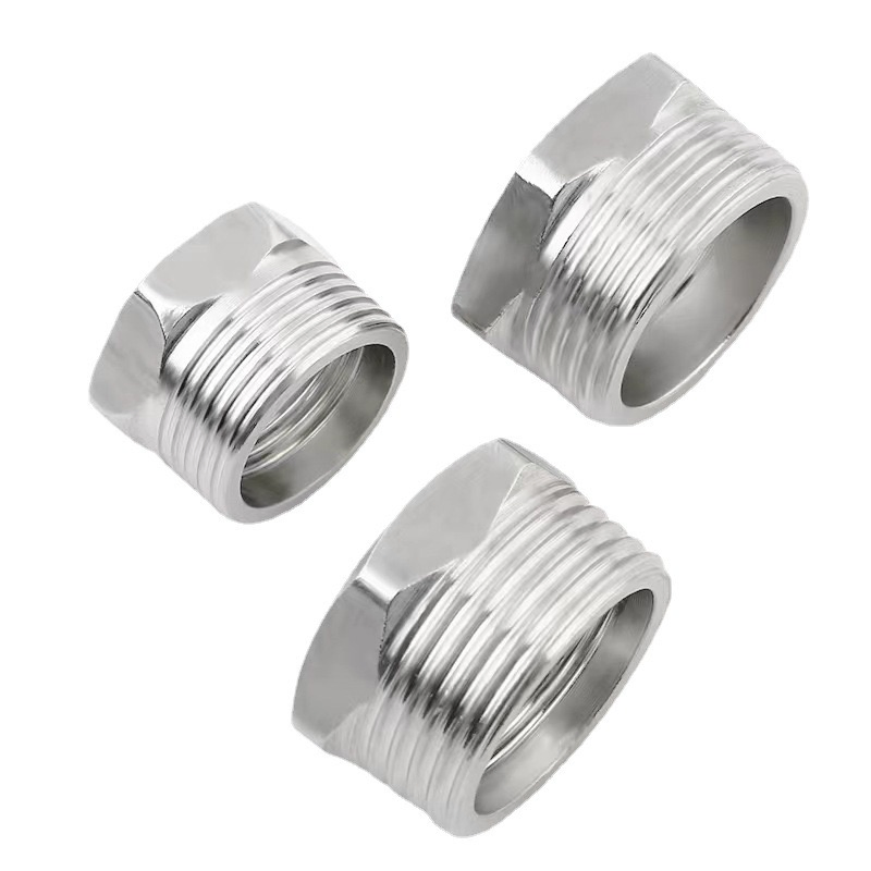 Custom CNC Machining Stainless Steel Pipe Reducer Bushing