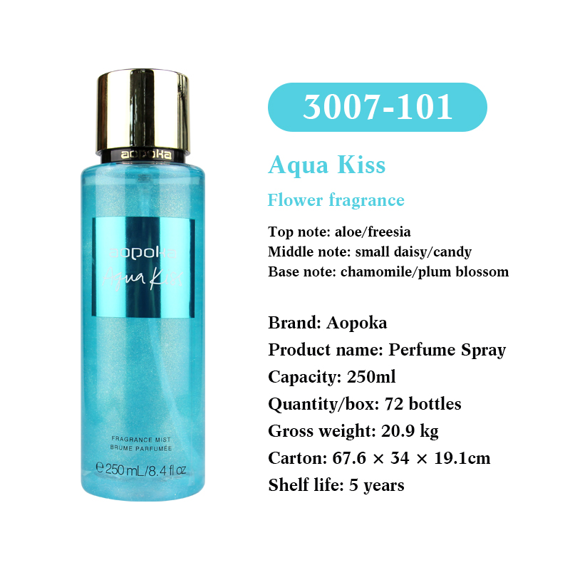 Aopoka 250ml Ladies Perfume Mist Body Spray Long Lasting Perfume
