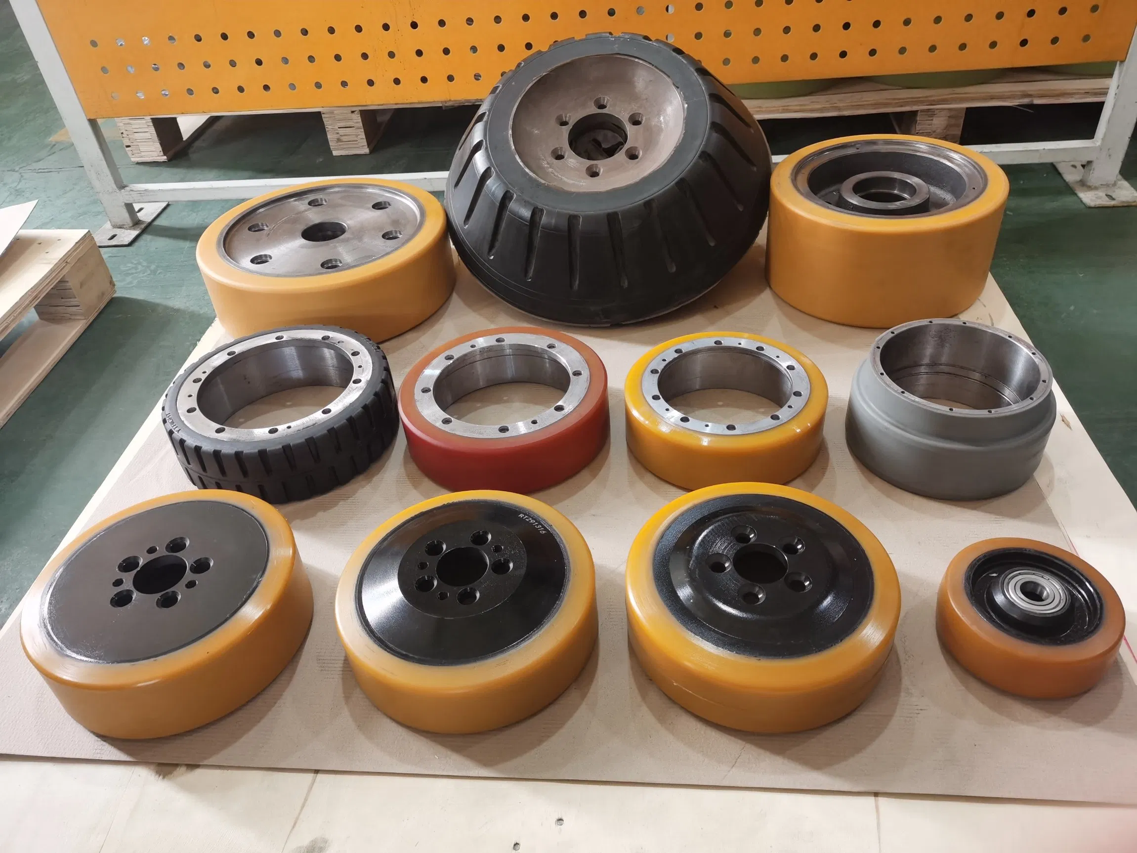 Hyster Forklift Parts PU Tire Poly Wheel 287X100 Load Wheel 4021574