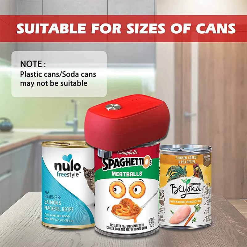 Newest Electric Can Opener Rechargeable Battery Food Safe Arthritis Seniors Kitchen Gifts Rechargeable Can Opener