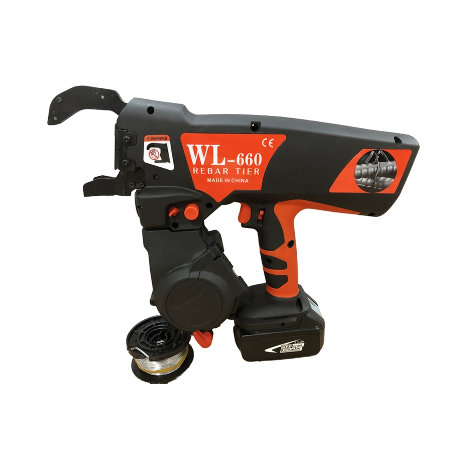 Rebar Wire Tying Machine Wl-660 Twin Wire Automatic Steel Rebar Tying Tool